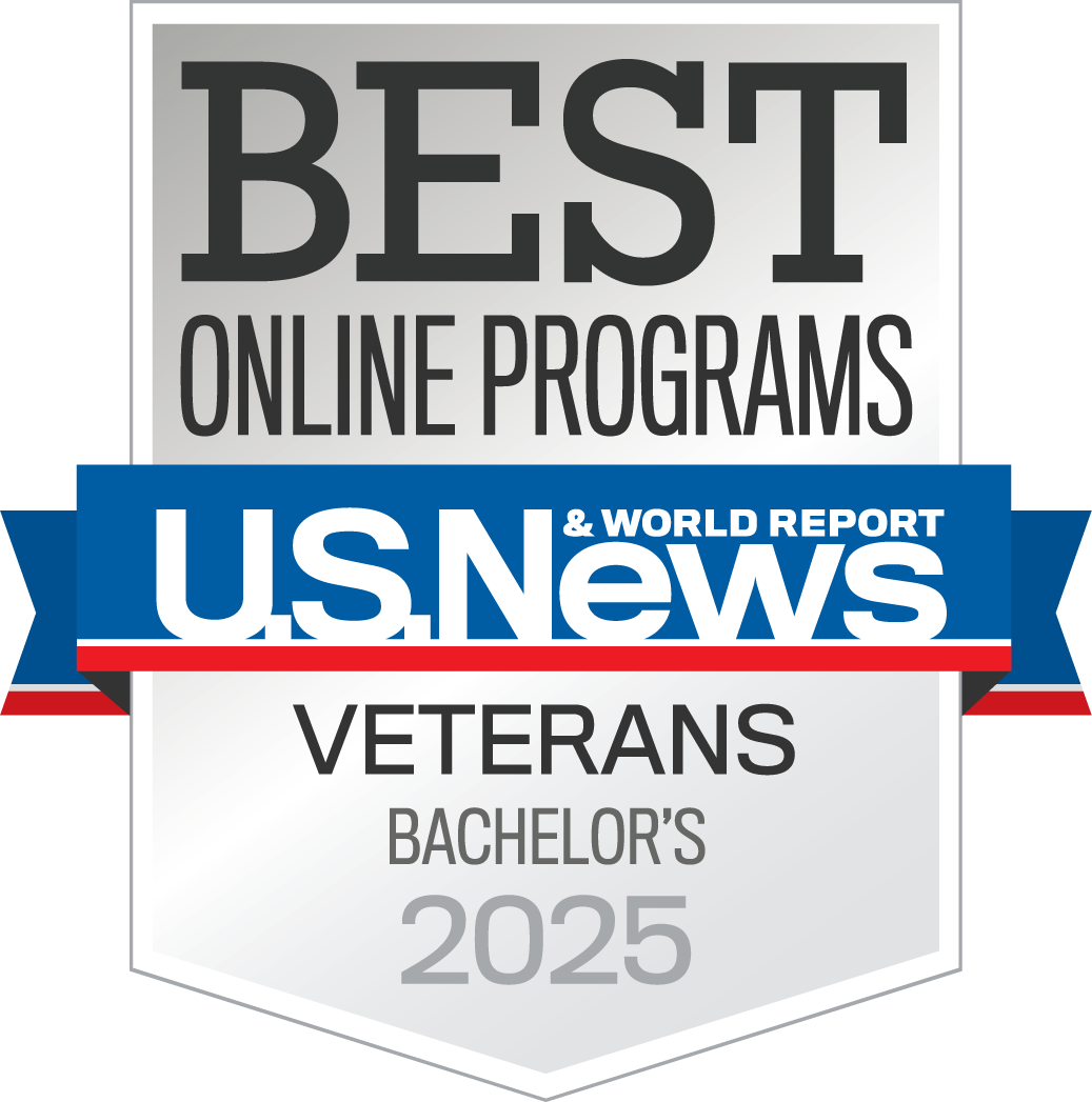 U.S. News and World Report 2025 Best Online Bachelors Programs for Veterans